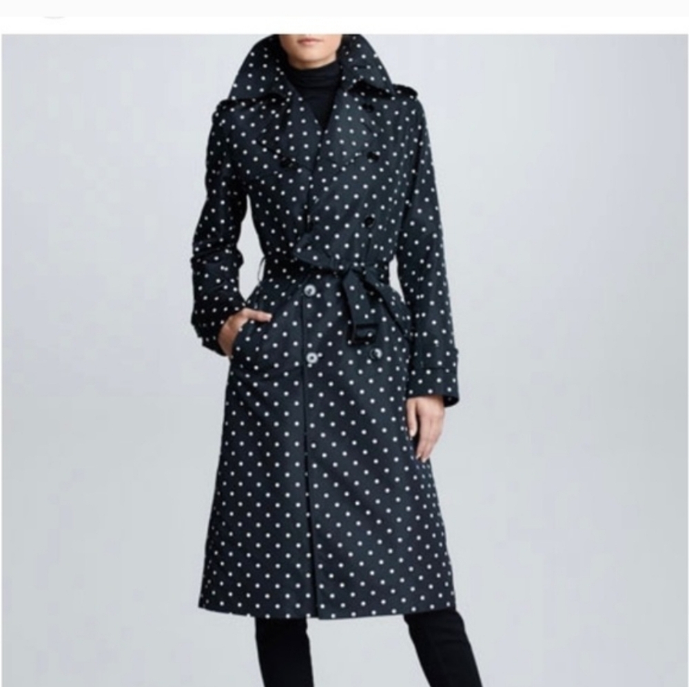 🔥 RARE Ralph Lauren Black Label Mulberry Silk Trench 4 #19